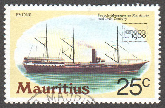 Mauritius Scott 498 Used - Click Image to Close